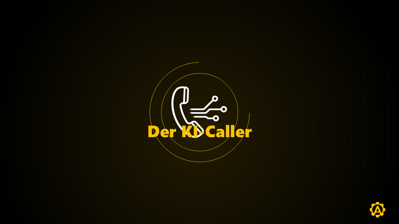 Praesentationsfolie Titel Der KI-Caller